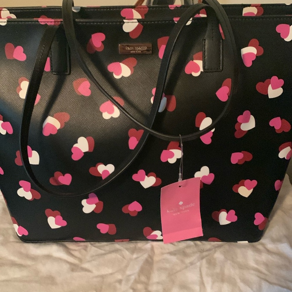 Kate Spade heart tote